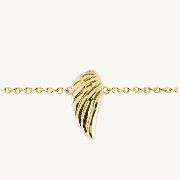 Buy Angel Wing Bangle, Angel Wing Bracelet, Gold Wing, Guardian Angel,  Expandable Bangle, Personalized Bracelet, Monogram, Initial Bracelet Online  in India - Etsy