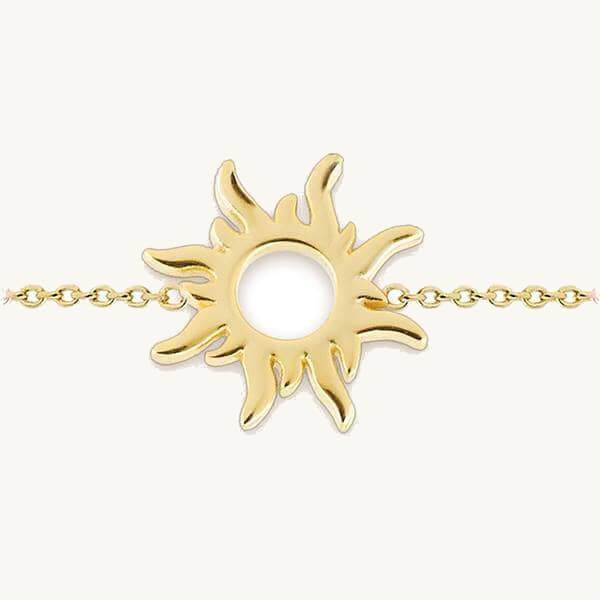 Sun Charm Bracelet