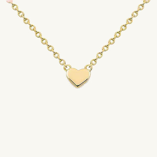 Tiny Heart Pendant Necklace 